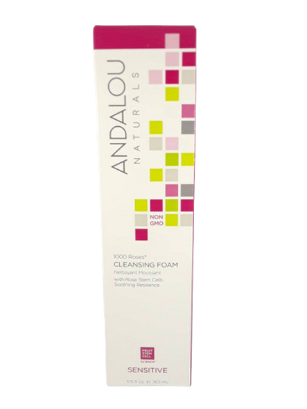 Cleansing Foam, 1000 Roses, Sensitive, 5.5 fl oz. - Espuma Limpiadora, 1000 Rosas, Sensible, 5.5 fl oz.