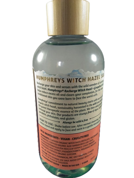 Toner, Alcohol Free Witch Hazel with Grapefruit -Tónico, Hamamelis sin alcohol con pomelo Toner, Alcohol Free Witch Hazel with Grapefruit -Tónico, Hamamelis sin alcohol con pomelo