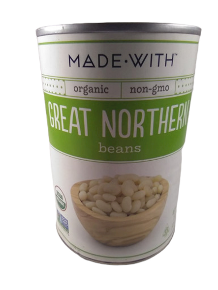 Great Northern Beans, Organic -Frijoles Grandes del Norte, Orgánicos