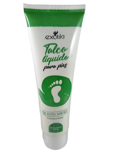 Talc Liquid for Feet, 120 ML - Talco Liquido para Pies, 120 ML