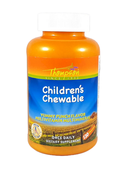 Multi-Vitamin, Children's Chewable, Fruit Punch Flavor, 120 Chewable's - Multivitaminas, Masticables para Niños, Sabor Ponche de Frutas, 120 Masticables