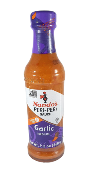 Peri-Peri Sauce, Garlic, 9.2 oz. - Salsa Peri-Peri, Ajo, 9.2 oz.