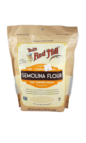 Semolina Flour, For Super Pasta, 24 oz. - Harina de Sémola, Para Pasta Super, 24 oz.