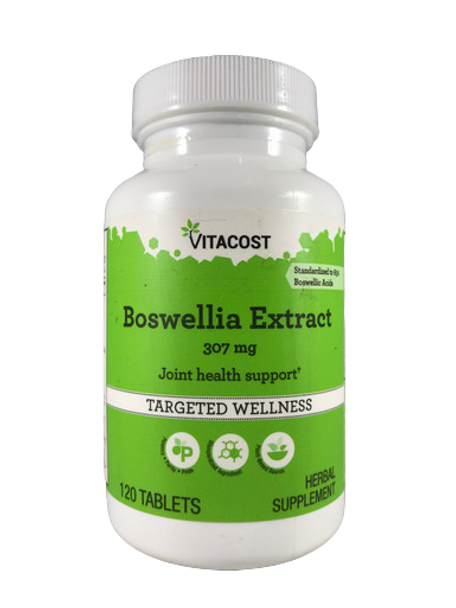 Boswellia Extract, 307 mg, 120 Tablets - Extracto de Boswellia, 307 mg, 120 Tabletas