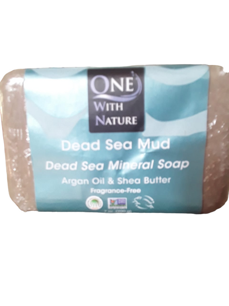 Soap, Dead Sea Mud, Fragrance Free, 7 oz -Jabón, Barro del Mar Muerto, Sin Fragancia, 7 oz