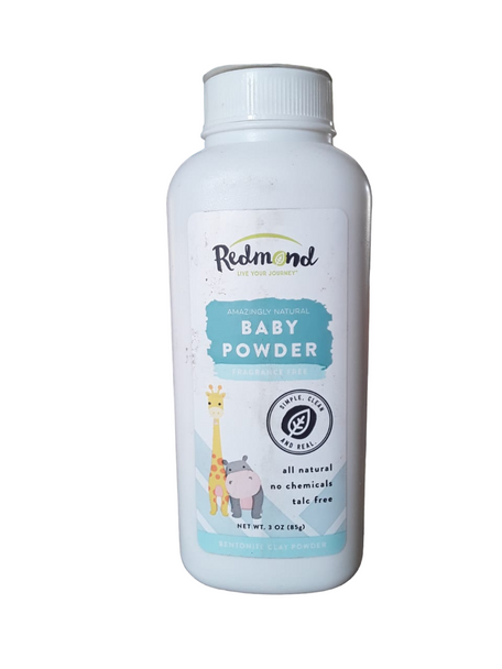 Baby Powder, Talc Free, 3 oz. -Polvos para Bebés, Sin Talco, 3 oz.