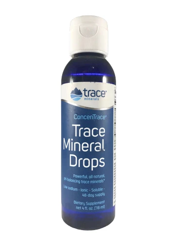 Concentrace Trace Mineral Drops, Multivitamin, 4 fl oz. - Concentrace Trace Mineral Drops, 4 onzas líquidas