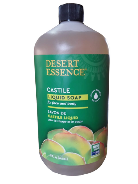 Castille Soap, Liquid, 32 fl oz -Jabón de Castilla, Líquido, 32 fl oz