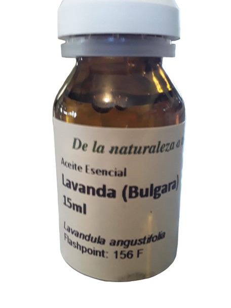 Lavender Essential Oil, 15 ML - Lavanda Aceite Esencial, 15 ML