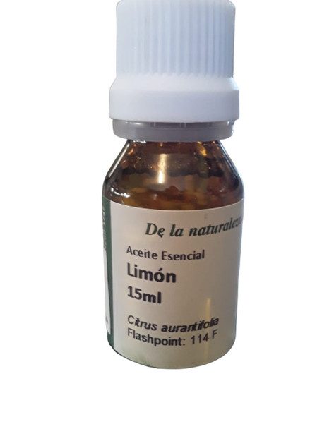 Lime Essential Oil, 15 ML - Aceite de Limon, 15 ML