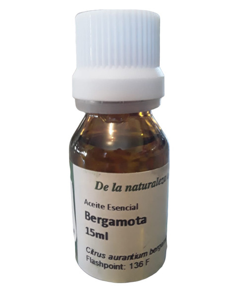 Bergamot Essential Oil, 15 ML - Aceite de Esencial, Bergamota, 15 ML
