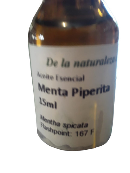 Peppermint Essential Oil , 15 ML - Menta Piperita Aceite Esencial, 15 ML