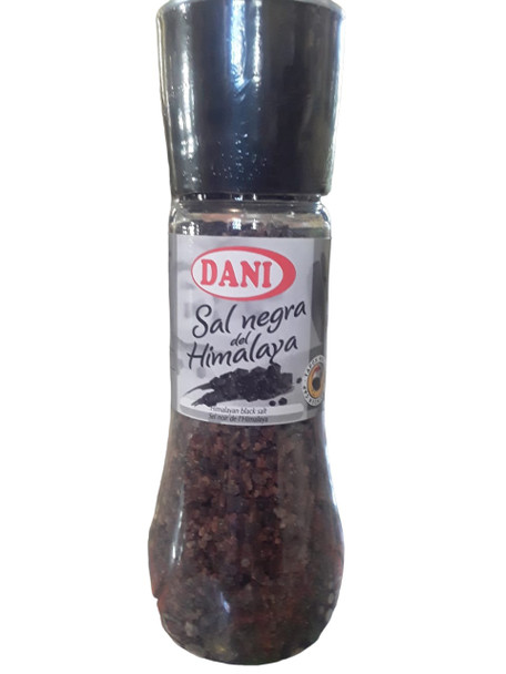 Himalayan Black Salt in Grinder -Sal Negra del Himalaya en Molinillo