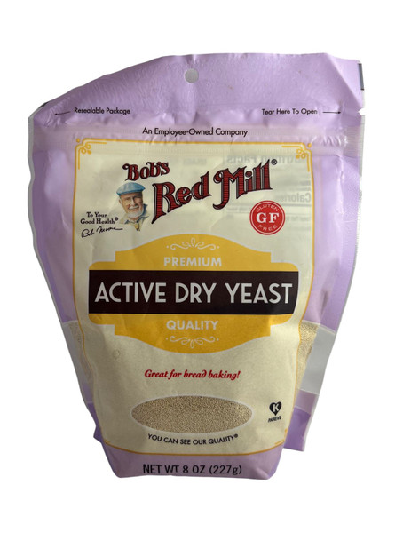 Active Dry Yeast, Gluten Free, 8 oz - Levadura Seca Activa, Sin Gluten, 8 oz
