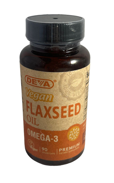 Flaxseed, Omega-3, 90 Vegan Capsules - Linaza, Omega-3, 90 Cápsulas Veganas