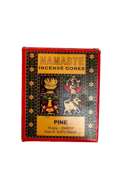 Incense, Pine, Dhoop, 16 pcs - Incienso, Pino, Dhoop, 16 pcs