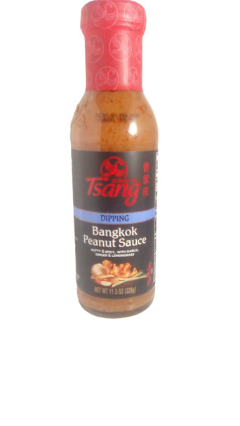 Peanut Sauce, Bangkok, 11.5 fl oz -Salsa de Maní, Bangkok, 326g