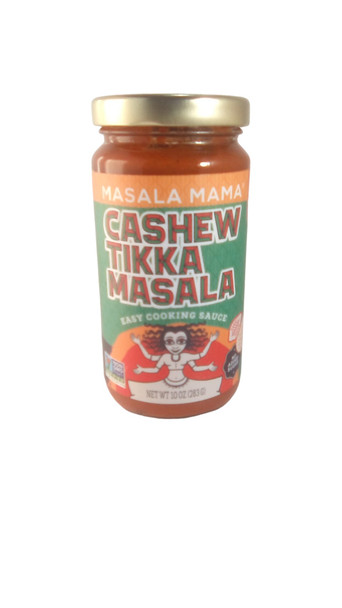 Cashew Tikka Masala Sauce, 10 oz -Salsa Tikka Masala de Marañón, 283g