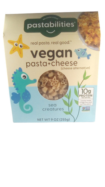 Vegan Pasta & Cheese, Sea Creatures  -Pasta Vegana y Queso, Criaturas del Mar