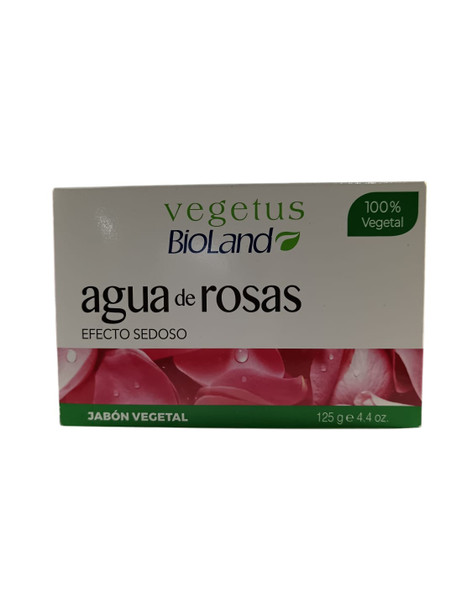 Soap, Rose Water, 4.4 oz - Jabon, Agua de Rosas, 125g