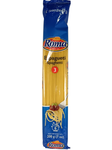 Spaghetti, #3, 7 oz - Espagueti, #3, 200g