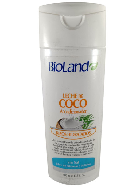 Conditioner, Coconut Milk, Smooth Hydrating, 13.5 fl oz - Acondicionador, Leche de Coco, 400 ml