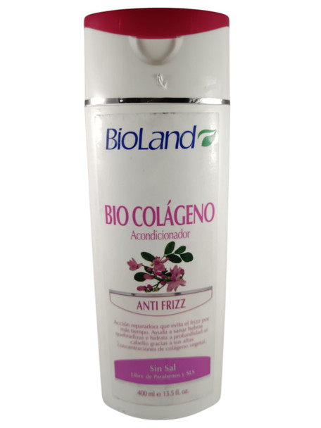Conditioner, Bio Collagen, Anti Frizz, 13.5 fl oz - Acondicionador, Bio Colageno, Anti Frizz, 400 ml