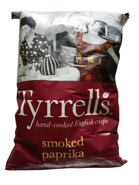 Potato Chips, Smoked Paprika, 150g -Patatas fritas, Pimentón Ahumado, 150g