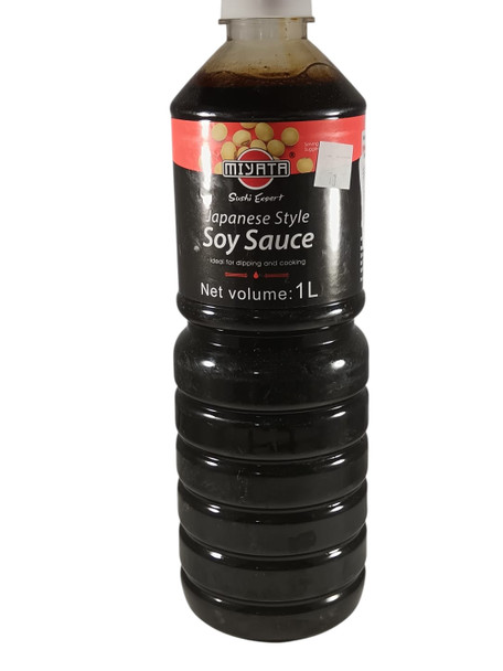 Soy Sauce, Japanese Style, 1 Liter -Salsa de Soya, Estilo Japonés, 1 Litro