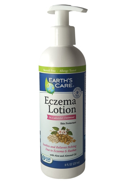 Eczema Lotion, 2% Colloidal Oatmeal, 8 fl oz -Loción Eczema, 2% Avena Coloidal, 237ml