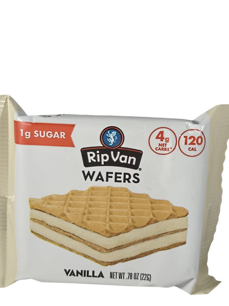 Vanilla Wafer, 1g Sugar, .78 oz -Oblea de Vainilla, 1g Azúcar, 226g