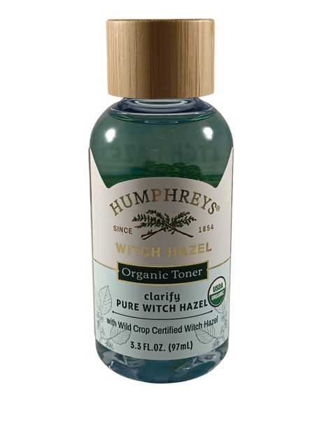 Witch Hazel Toner, Organic, 3.3 fl oz -Tónico de Hamamelis, Orgánica, 97ml