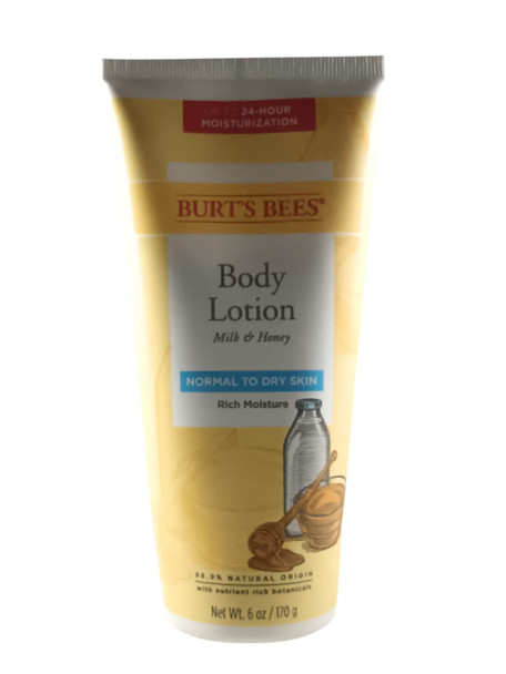 Body Lotion, Milk & Honey, 6 oz -Loción Corporal, Leche y Miel, 170g