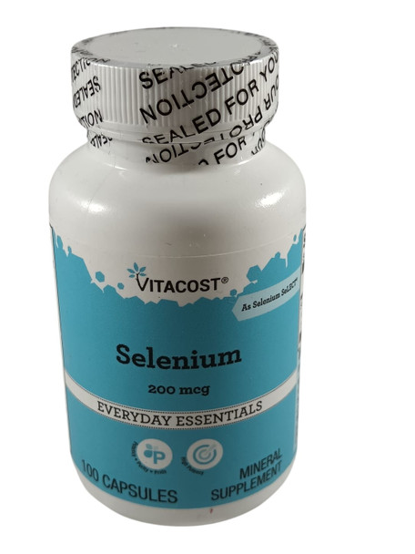 Selenium, 200mg, 100 Capsules -Selenio, 200 mg, 100 Cápsulas
