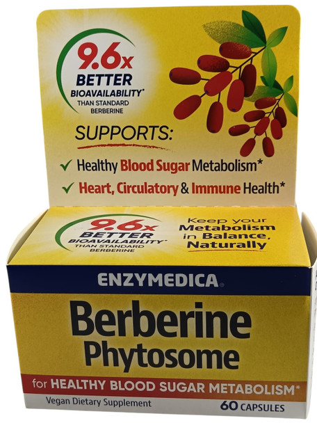 Berberine Phytosome, 60 Capsules -Berberina Fitosoma, 60 Cápsulas