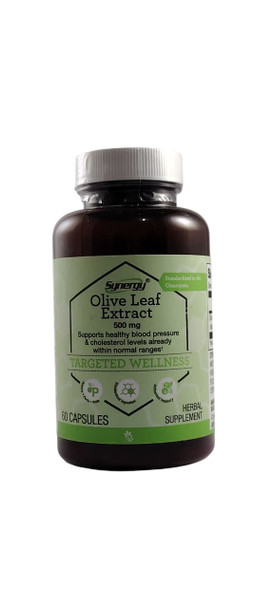 Olive Leaf Extract, 500mg, 60 Capsules -Extracto de Hoja de Olivo, 500 mg, 60 Cápsulas - , 50 mg, 100 Cápsulas Vegetales