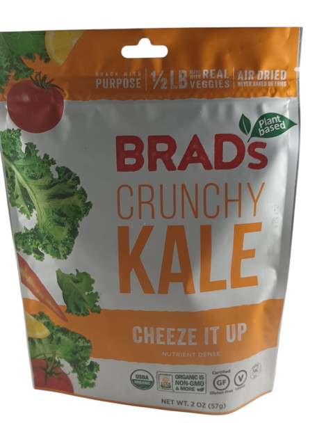 Kale, Cheeze, Organic, 2 oz. -Kale, Queso, Orgánico, 56 g