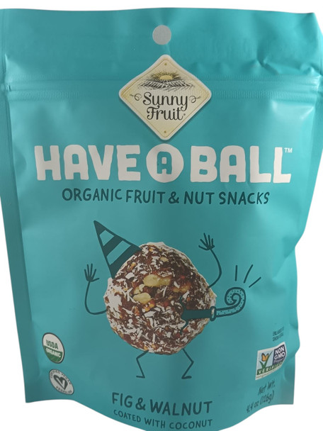 Fig & Walnut Bars, Organic, 4.4 oz -Barritas de higo y nueces, orgánico, 125 g