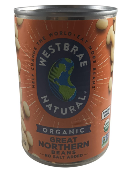 Great Northern Beans, No Salt added, Organic - Alubias grandes del norte, sin sal añadida, orgánico