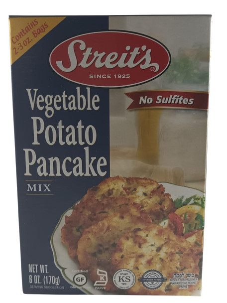 Vegetable Potato Pancake Mix, 6 oz -Mezcla para hacer tortitas de patata y verduras, 170 g