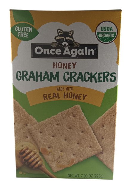 Honey Graham Crackers, Gluten-Free, Organic, 7.93 oz - Galletas Graham de Miel, sin gluten, Orgánicas, 225 g