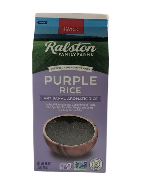 Purple Rice, 1 lb -Arroz Morado, 454 g