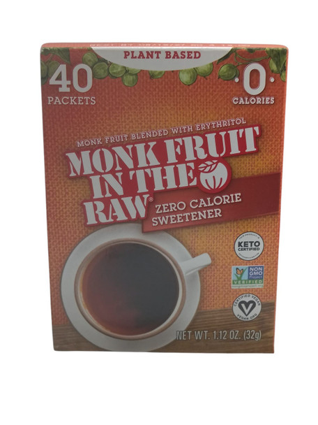 Monkfruit, 40 Packets -Fruta del Monje, 40 Sobre