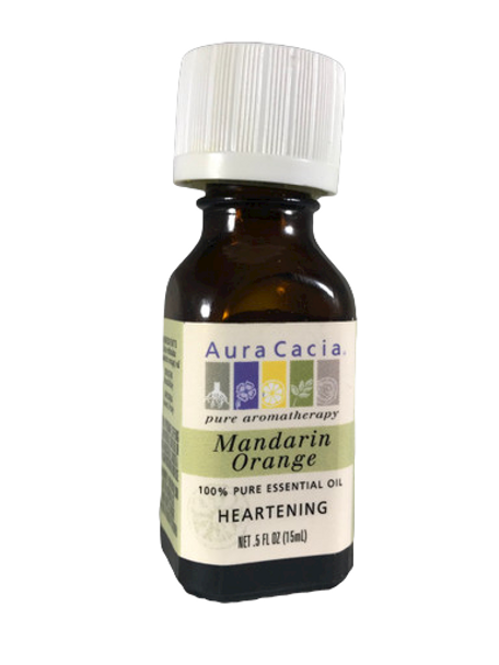 Mandarin Orange Essential Oil, .5 oz. - Aceite Esencial de Naranja Mandarina, .5 oz.