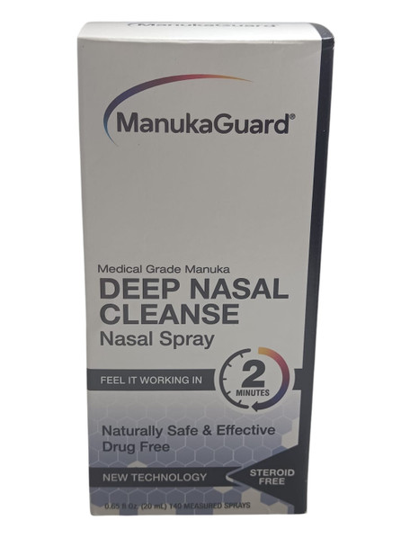 Deep Nasal Cleanse, Nasal Spray, .65 fl oz - Limpieza Nasal Profunda, Espray Nasal, 20 ml -