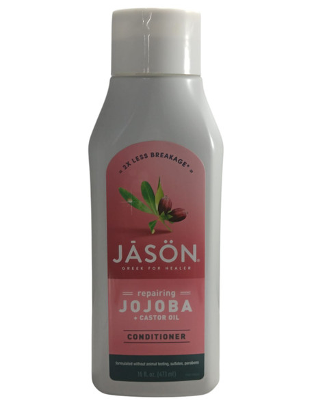 Conditioner, Jojoba + Castor Oil, 16 fl oz - Acondicionador, Jojoba + Aceite de Ricino, 473 ml