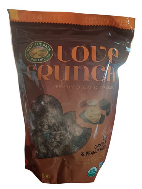 Granola, Dark Chocolate & Peanut Butter, Organic, 12 oz - Granola, Chocolate Oscuros y Mantequilla de Maní, Orgánico, 340 g