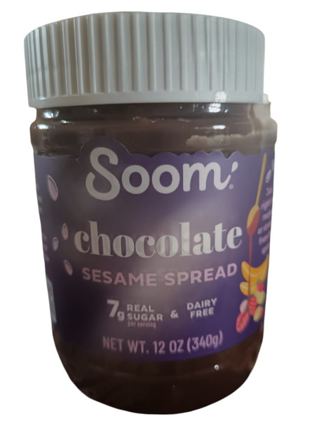 Chocolate Sesame Spread 12 oz. - Crema de Chocolate y Ajonjoli, 340 g