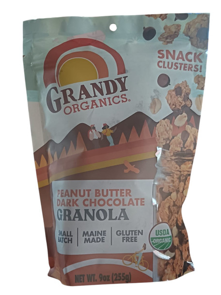 Granola, Peanut Butter Dark Chocolate, Gluten Free, Organic, 9 oz - Granola, Mantequilla de Maní, Chocolate Negro, Sin Gluten, Orgánico, 255 g