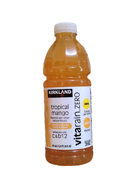 Vitamin Enhanced Water, Tropical Mango, 20 fl oz -  Agua con Vitaminas, Mango Tropical, 591 ml